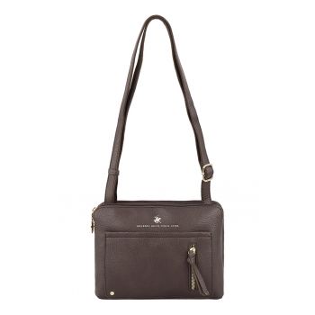 Geanta crossbody din piele ecologica cu bareta ajustabila
