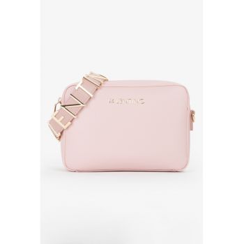 Geanta crossbody din piele ecologica cu logo metalic Alexia