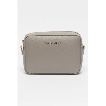 Geanta crossbody din piele ecologica cu logo metalic Alexia