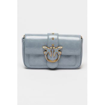Geanta crossbody din piele ecologica lacuita