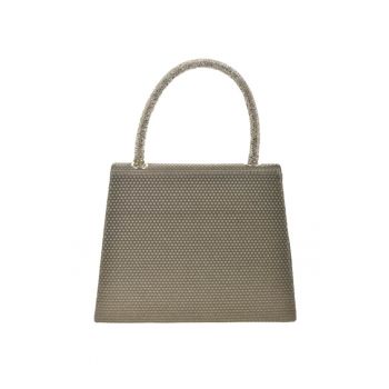 Geanta cu maner - clapa si particule stralucitoare