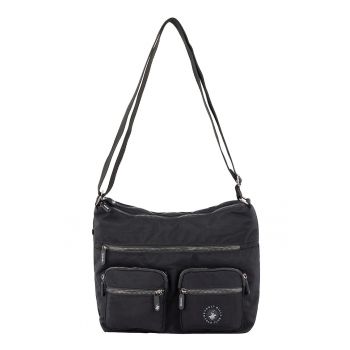 Geanta messenger cu buzunare multiple