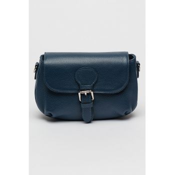 Geanta saddle crossbody de piele