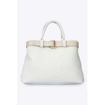 Geanta shopper de piele