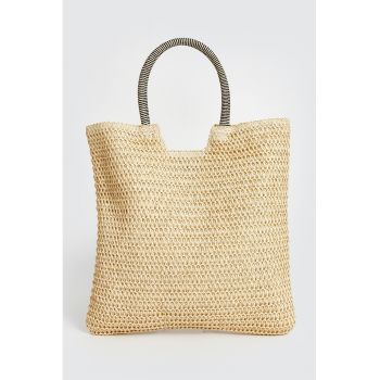 Geanta tote de paie