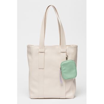 Geanta tote din piele ecologica cu etui interior detasabil