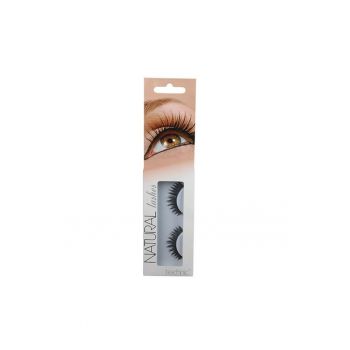 Gene False cu Aspect Natural  Natural Lashes - adeziv inclus A13
