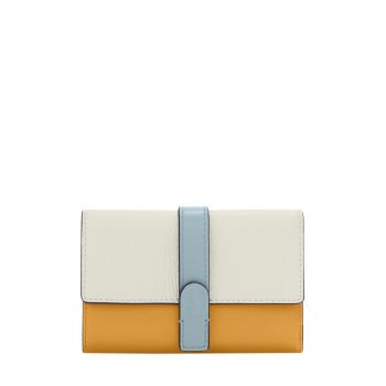 Grazia m compact wallet panna + senape + cirro Grazia m compact wallet panna + senape + cirro