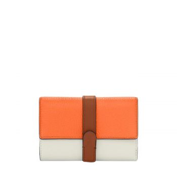 Grazia m compact wallet paprika + panna + cognac Grazia m compact wallet paprika + panna + cognac