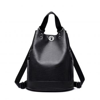 Rucsac dama, Alithia GT3633, Negru