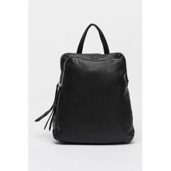 Rucsac uni cu aspect texturat