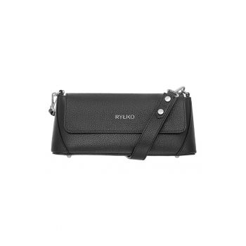 Geanta baguette de piele