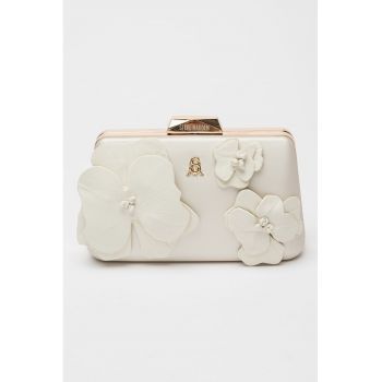 Geanta crossbody cu aplicatii de piele Bsweets