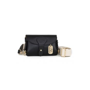Geanta crossbody cu bareta din material textil