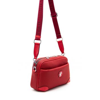 Geanta crossbody cu logo