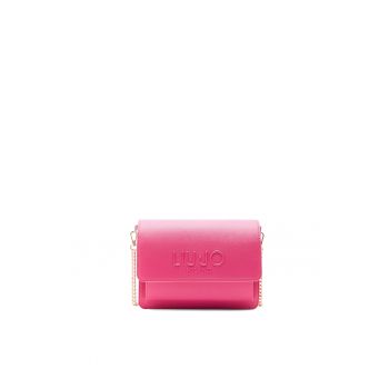 Geanta crossbody cu logo in relief