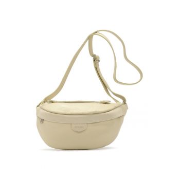 Geanta crossbody de piele cu bareta ajustabila Kidney