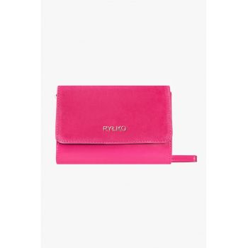 Geanta crossbody de piele cu bareta de lant