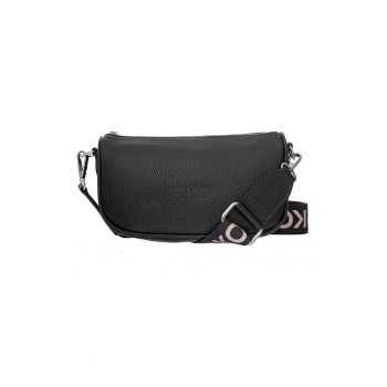 Geanta crossbody de piele cu bareta detasabila