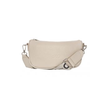 Geanta crossbody de piele cu bareta detasabila