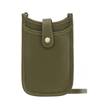 Geanta crossbody de piele - pentru telefon
