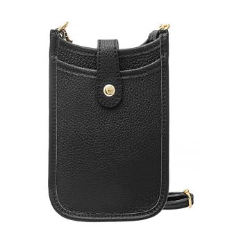 Geanta crossbody de piele - pentru telefon
