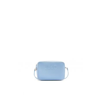 Geanta crossbody de piele saffiano sintetica