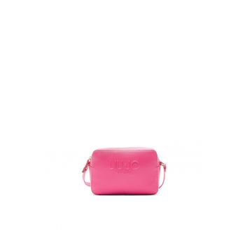 Geanta crossbody de piele saffiano sintetica
