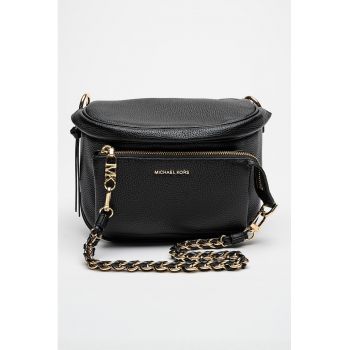 Geanta crossbody din piele cu aspect granulat Slater