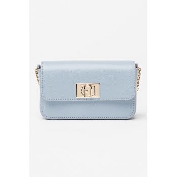 Geanta crossbody din piele cu bareta din lant 1927