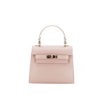 Geanta mica din piele naturala B-8949 121 Fucsia 6759