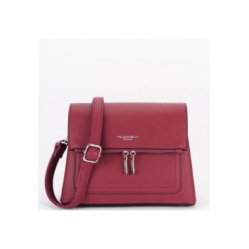 Geanta rosu inchis casual  H6922 126 17668