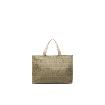 Geanta shopper din jacquard