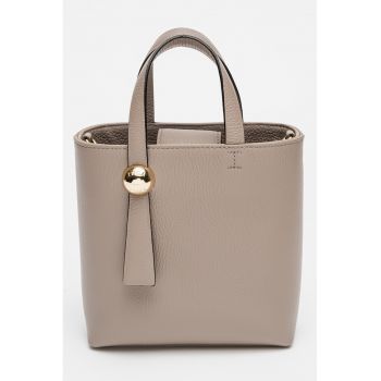 Geanta tote de piele Sfera