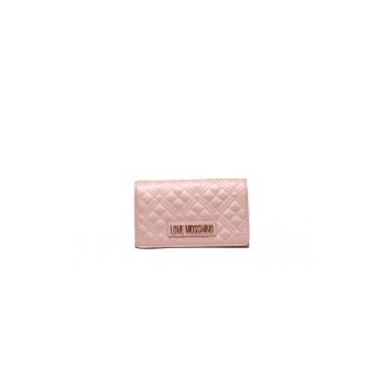 MOSCHINO - Geanta crossbody de piele ecologica cu aspect matlasat