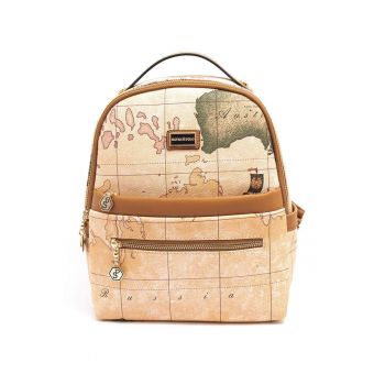 Rucsac din piele ecologica cu model