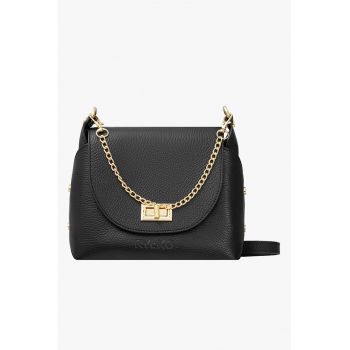 RYLKO - Geanta crossbody de piele cu maner din lant