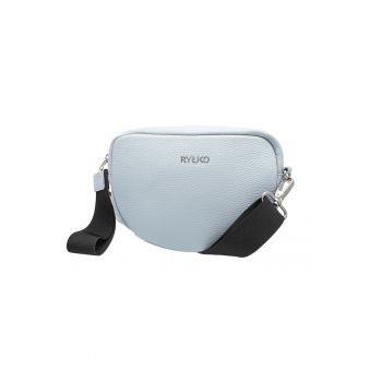 Ryłko - Geanta crossbody din piele cu bareta detasabila