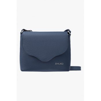 RYLKO - Geanta crossbody din piele cu clapa
