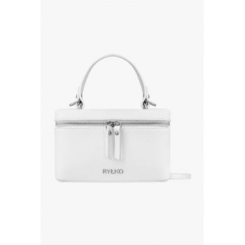 RYLKO - Geanta crossbody din piele cu fermoar