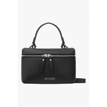 RYLKO - Geanta crossbody din piele cu fermoar