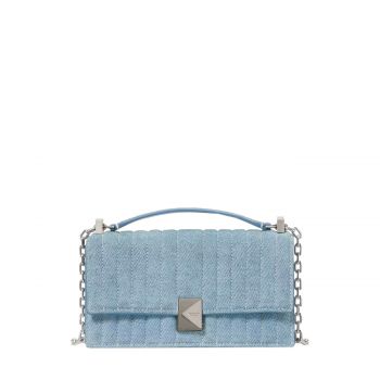 Deco quilted mini blue multi