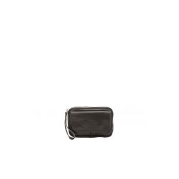 Etui unisex de piele cu bareta pentru incheietura