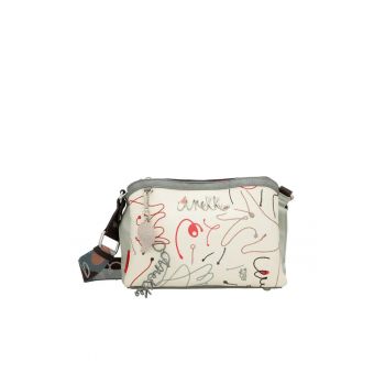 Geanta crossbody  Alma - multicolor - piele ecologica