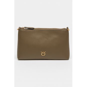 Geanta crossbody cu bareta detasabila de umar Flat