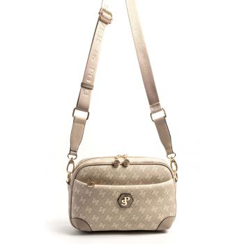 Geanta crossbody cu model logo