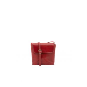 Geanta crossbody de piele