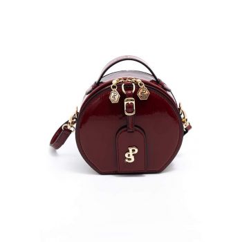 Geanta crossbody din piele ecologica cu fermoar