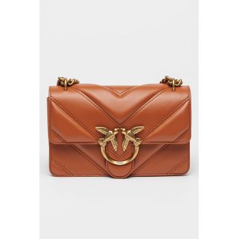 Geanta crossbody mica cu bareta de lant Love One
