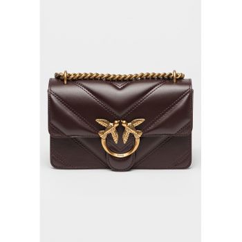 Geanta crossbody mica cu bareta de lant Love One